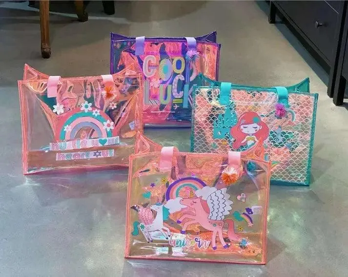 HOLOGRAPHIC TOTE BAG