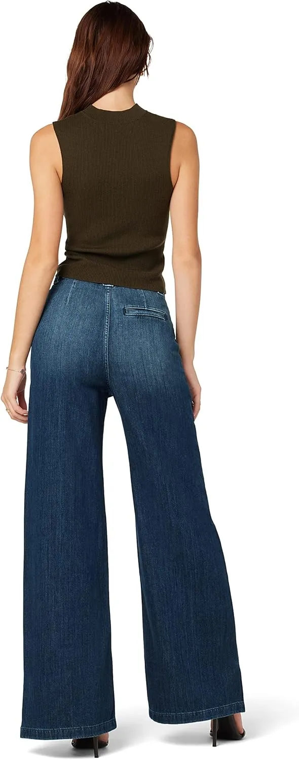 HUDSON Women's Wide Leg Drawstring Trouser Pant