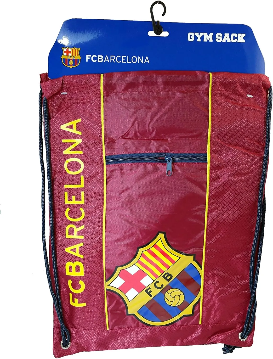 Icon Sports Replacement for FC Barcelona Official Drawstring Gym Soccer Cinch Bag 16