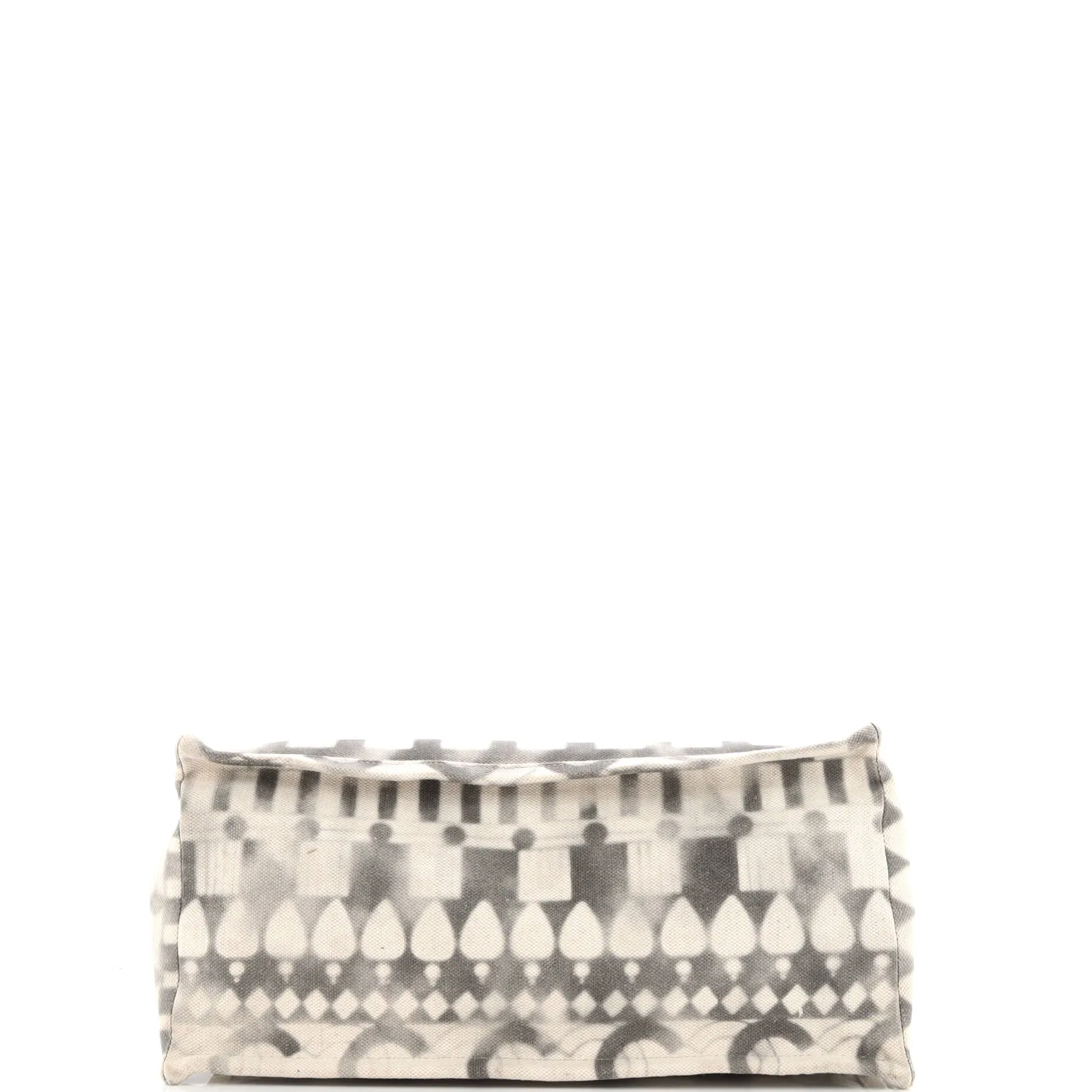 Iliad Shopping Tote Printed Canvas Medium