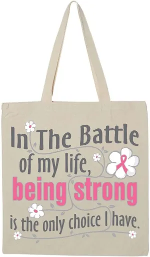 inktastic Breast Cancer in the Battle Tote Bag