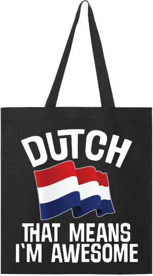inktastic Dutch Gift Pride Netherlands Flag Tote Bag