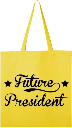 inktastic Future President Tote Bag