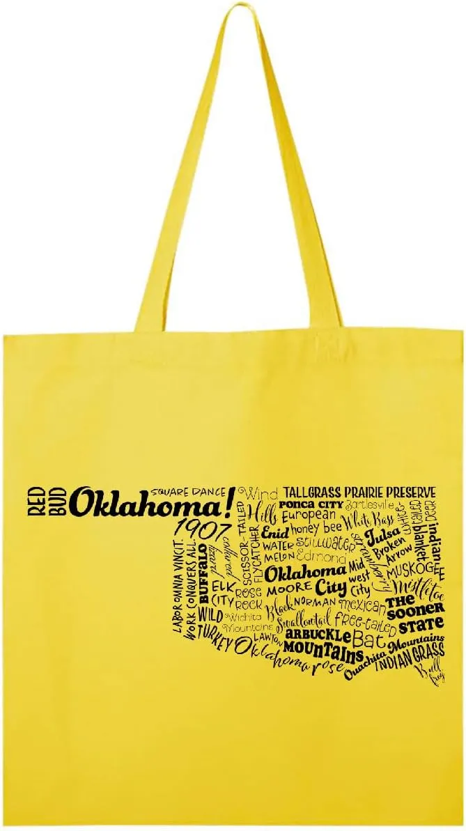 inktastic Oklahoma State Word Salad Tote Bag
