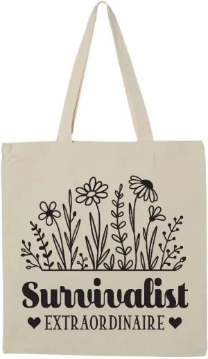 inktastic Survivalist Emergency Preparedness Tote Bag