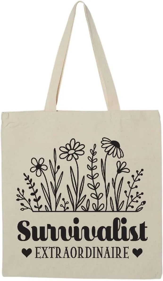 inktastic Survivalist Emergency Preparedness Tote Bag