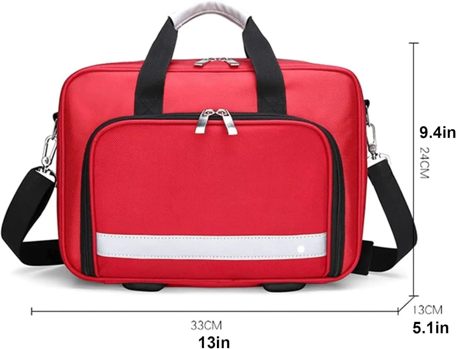 IOCCIOBB Waterproof Flame Retardant Medical Backpack, First Aid Kit Bag, for Sports, Home, Car, Travel, Camping and Hiking,Blue