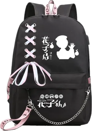 ISaikoy Anime Toilet-bound Hanako-kun Backpack Shoulder Bag Bookbag Student School Bag Daypack Satchel 1