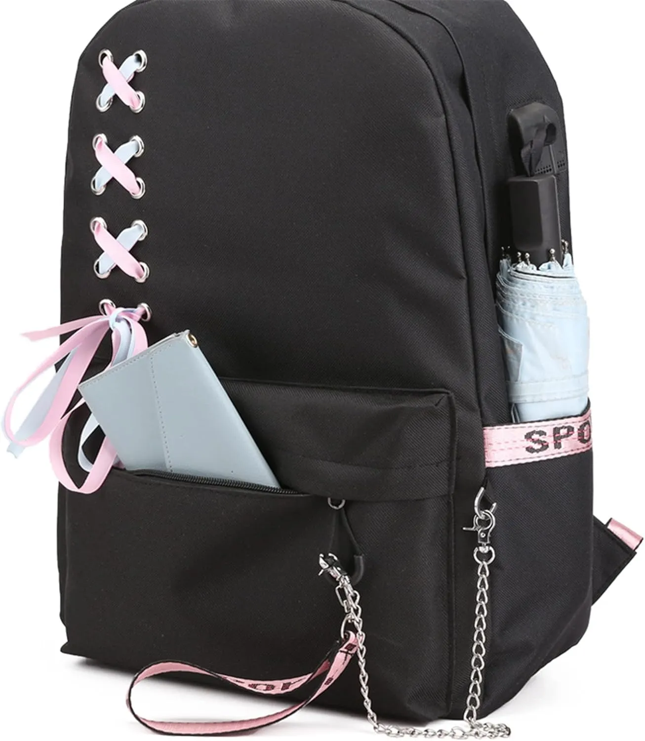 ISaikoy Anime Toilet-bound Hanako-kun Backpack Shoulder Bag Bookbag Student School Bag Daypack Satchel 1