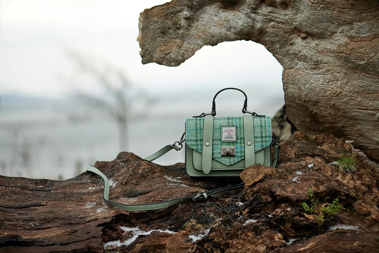 Islander Harris Tweed Large Satchel