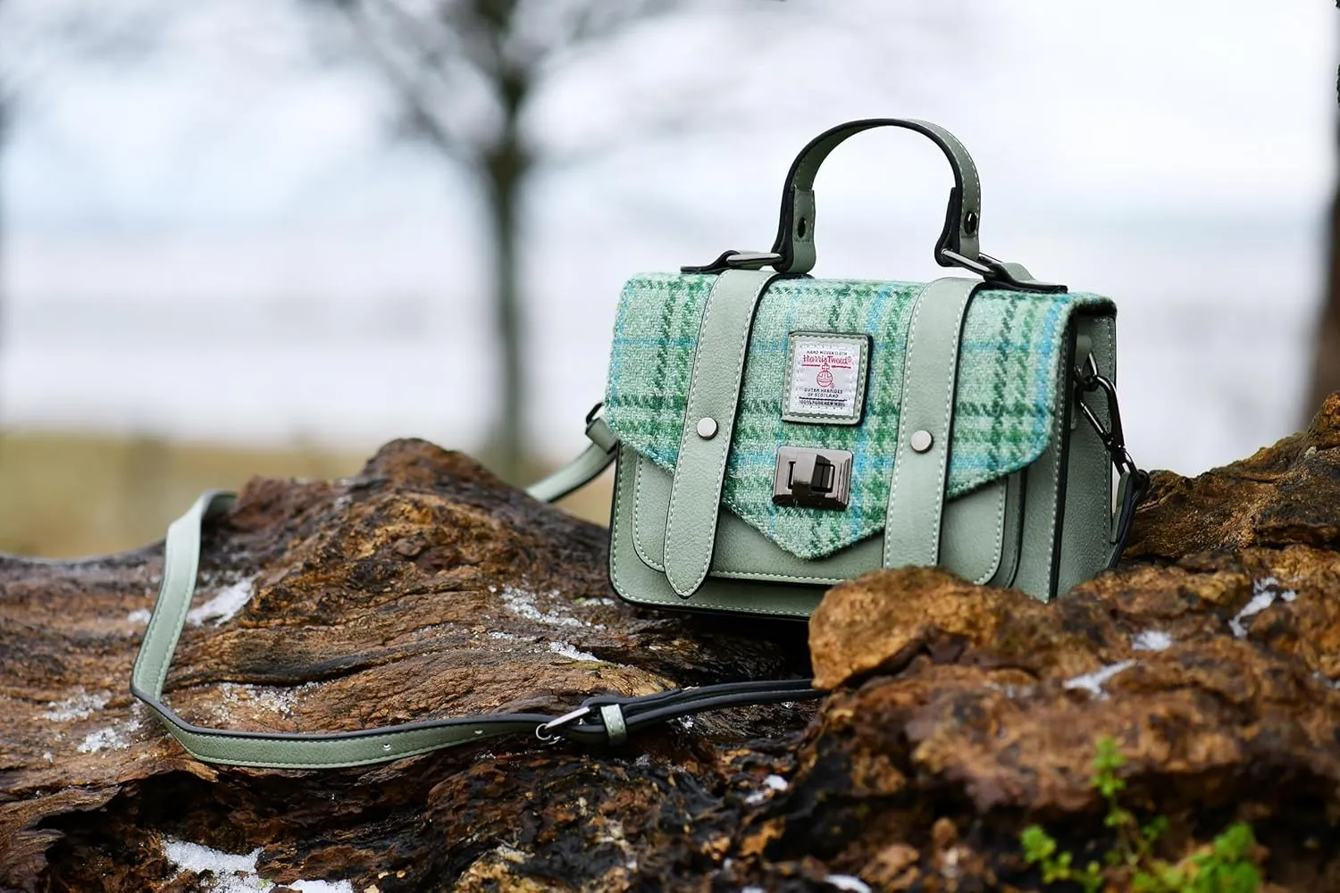 Islander Harris Tweed Large Satchel