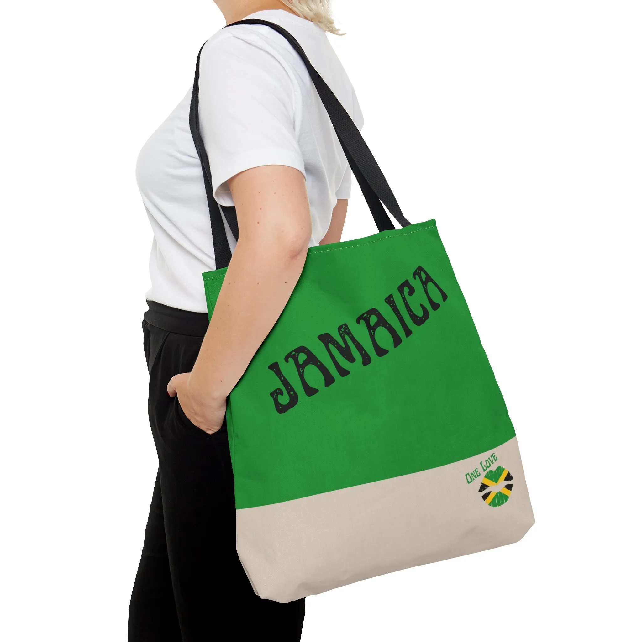Jamaican Harmony Large Tote Bag