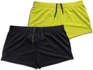 JEEING GEAR Men's Bodybuilding Gym Workout Fitness Shorts 3" Inseam inch Cotton Without Pocket
