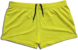 JEEING GEAR Men's Bodybuilding Gym Workout Fitness Shorts 3" Inseam inch Cotton Without Pocket