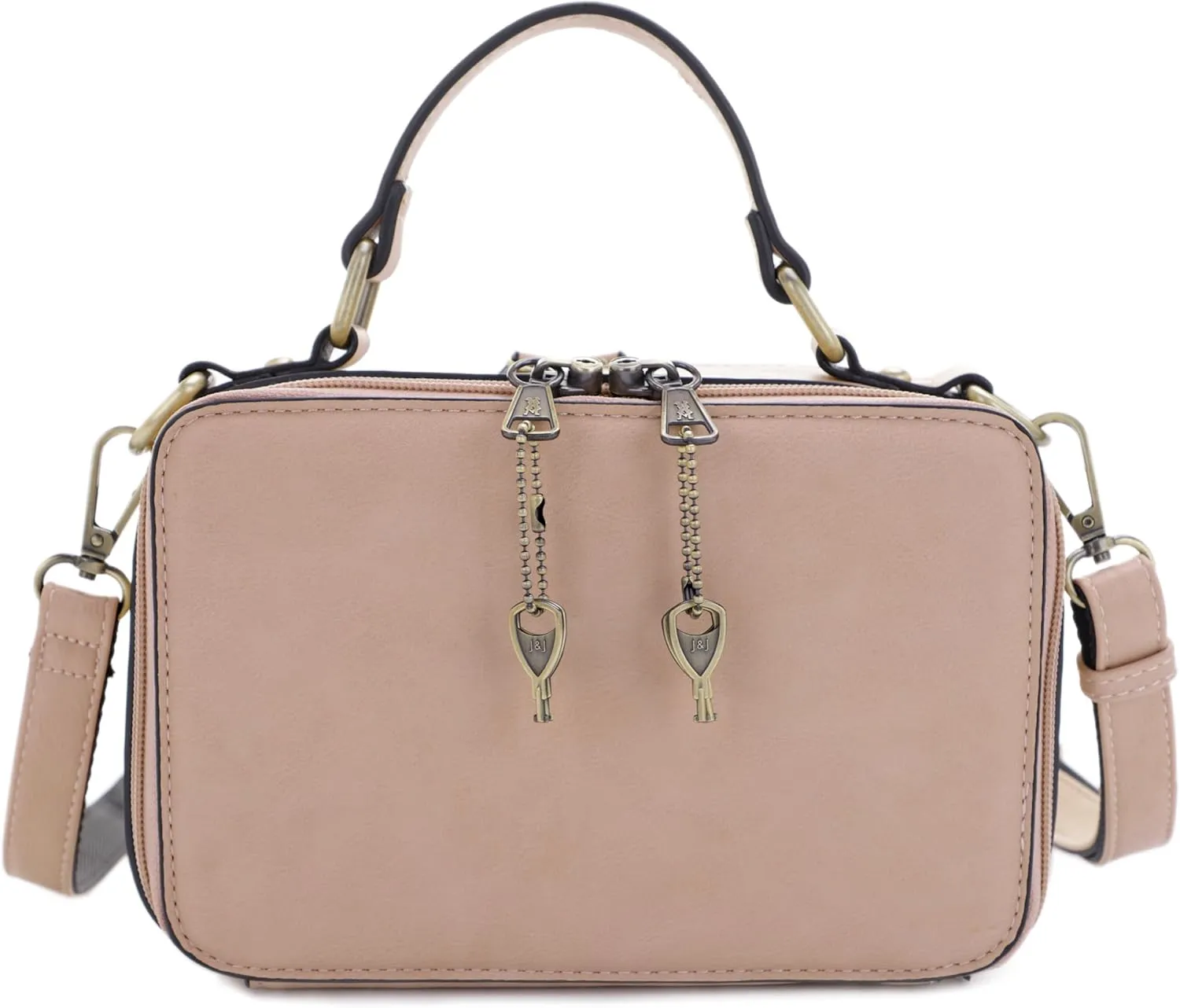 JESSIE & JAMES PANDORA Compact Concealed Carry Crossbody Satchel Purse