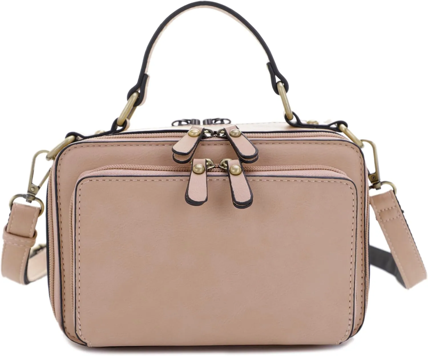 JESSIE & JAMES PANDORA Compact Concealed Carry Crossbody Satchel Purse