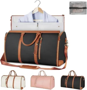 Jfxgjuv Emmafy Travelsmart Garment Bag, Emmafy Travelsmart Carry On Bag, Luux Travel Bag Foldable Clothing Bag Convertible Garment Duffel Bag for Travel