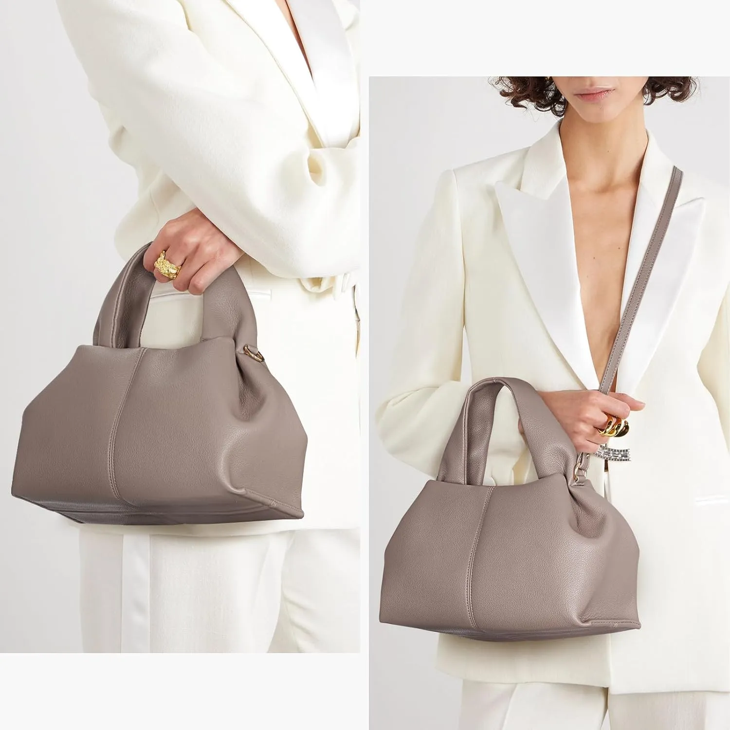 Juoxeepy Crossbody Bag Purse Satchel Handbag for Women Shoulder Bag Chic Dumpling Cloud Bag Clutch Purse