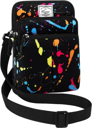 KAMO Multifunction Phone Waist Bag - Diagonal Crossbody Purse for Women & Men
