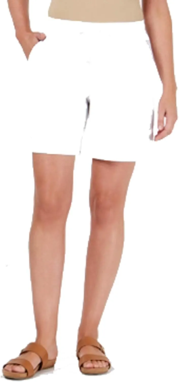 Karen Scott Knit Drawstring Shorts
