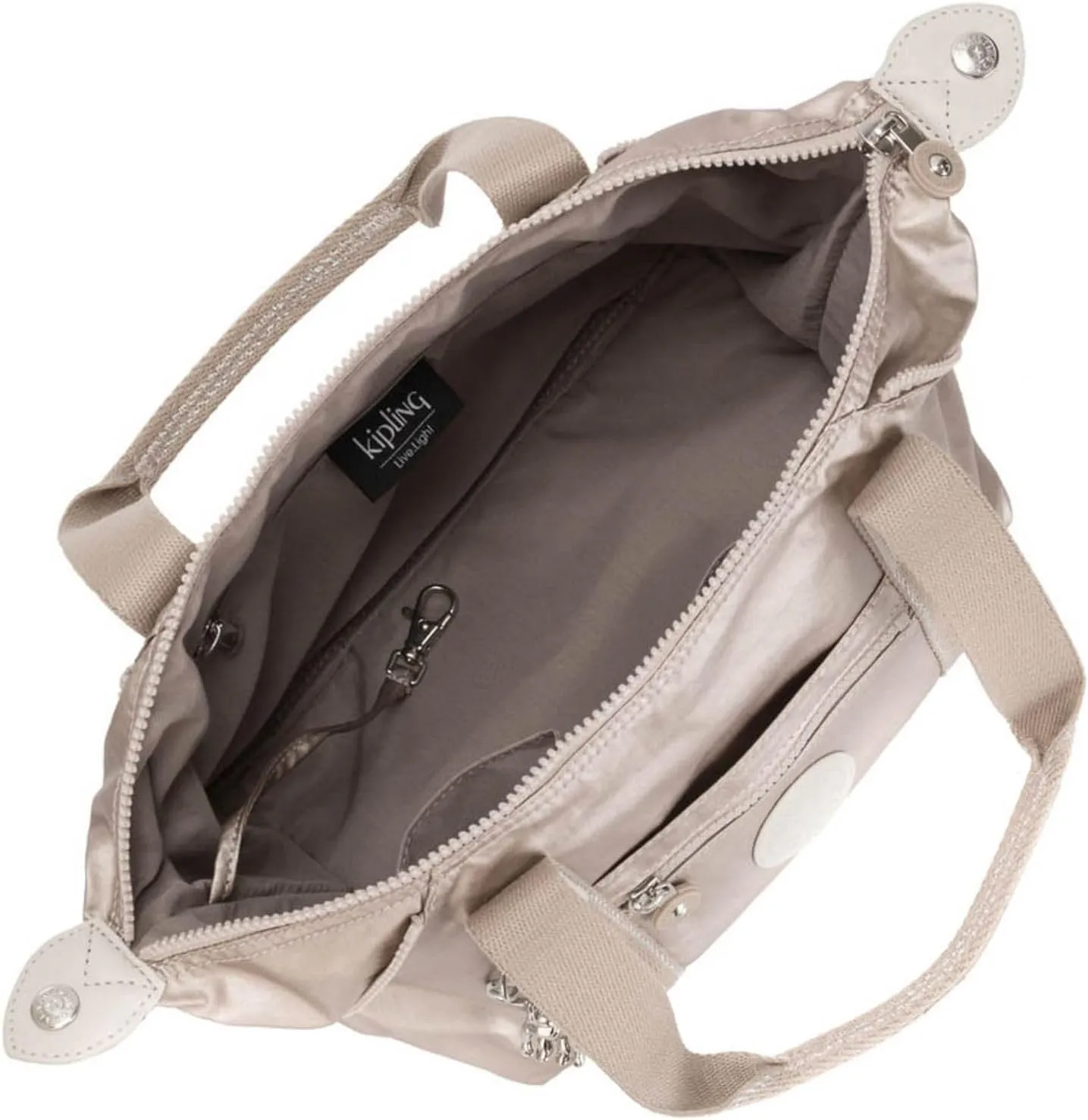 Kipling Satchel, Grey