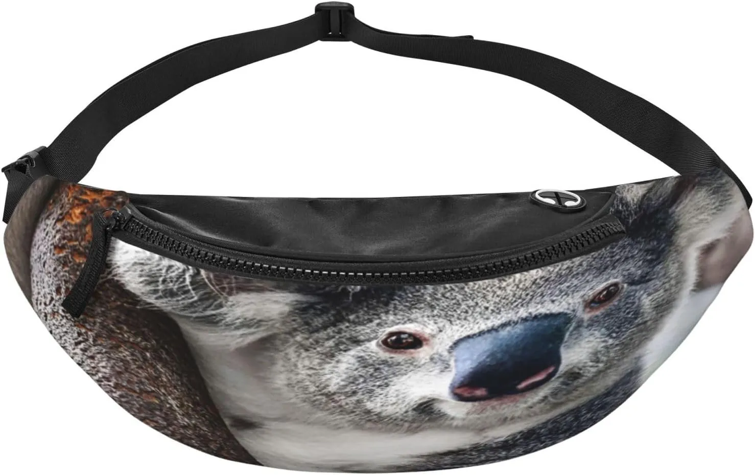 Koala Bear Fanny Pack, Crossbody Waist Packs for Women Men Waist Bags with Adjustable Strap for Travel Running Hiking Sport