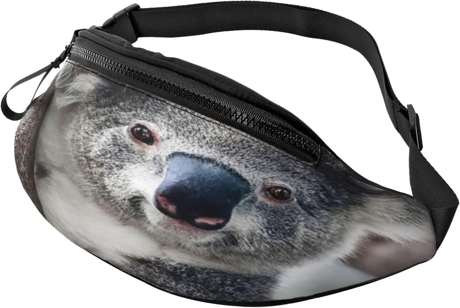 Koala Bear Fanny Pack, Crossbody Waist Packs for Women Men Waist Bags with Adjustable Strap for Travel Running Hiking Sport