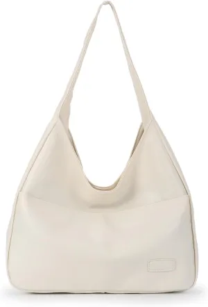 Lanpet Hobo Bag for Women, Vegan Leather Tote Bag Shoulder Bags Stylish Casual Trendy Large Capacity Handbags