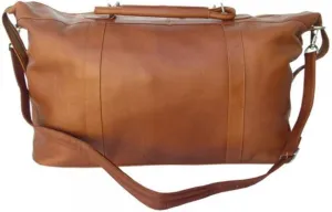 Large Carry-On Satchel, Saddle, One Size