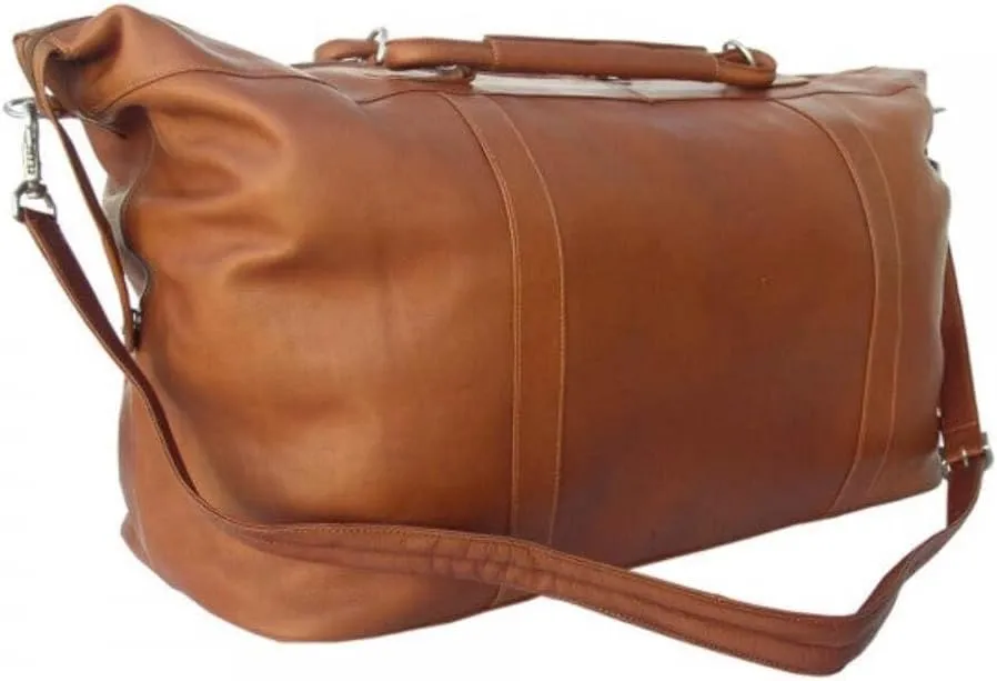 Large Carry-On Satchel, Saddle, One Size