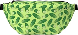 Large Fanny Packs for Women Men Cross Body - Cucumber Pattern green Travel Crossbody Bags for Women Trendy, Waist Bag for WomenBelt Bag for Women Men Crossbody With Adjustable Strap