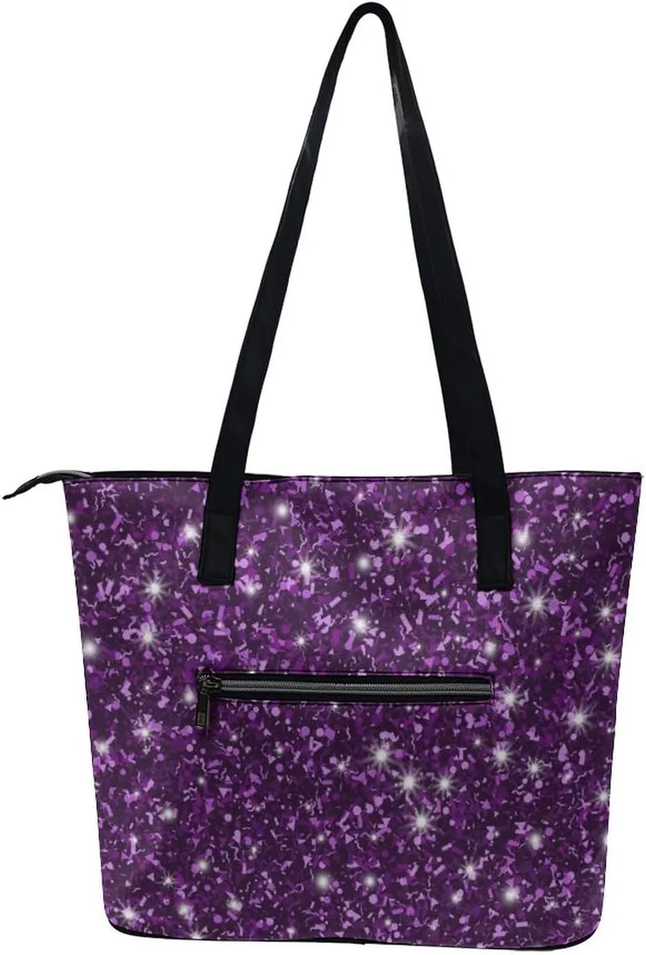 Large Tote Bag Fashion Portable Handbags With Zipper For Women And Men