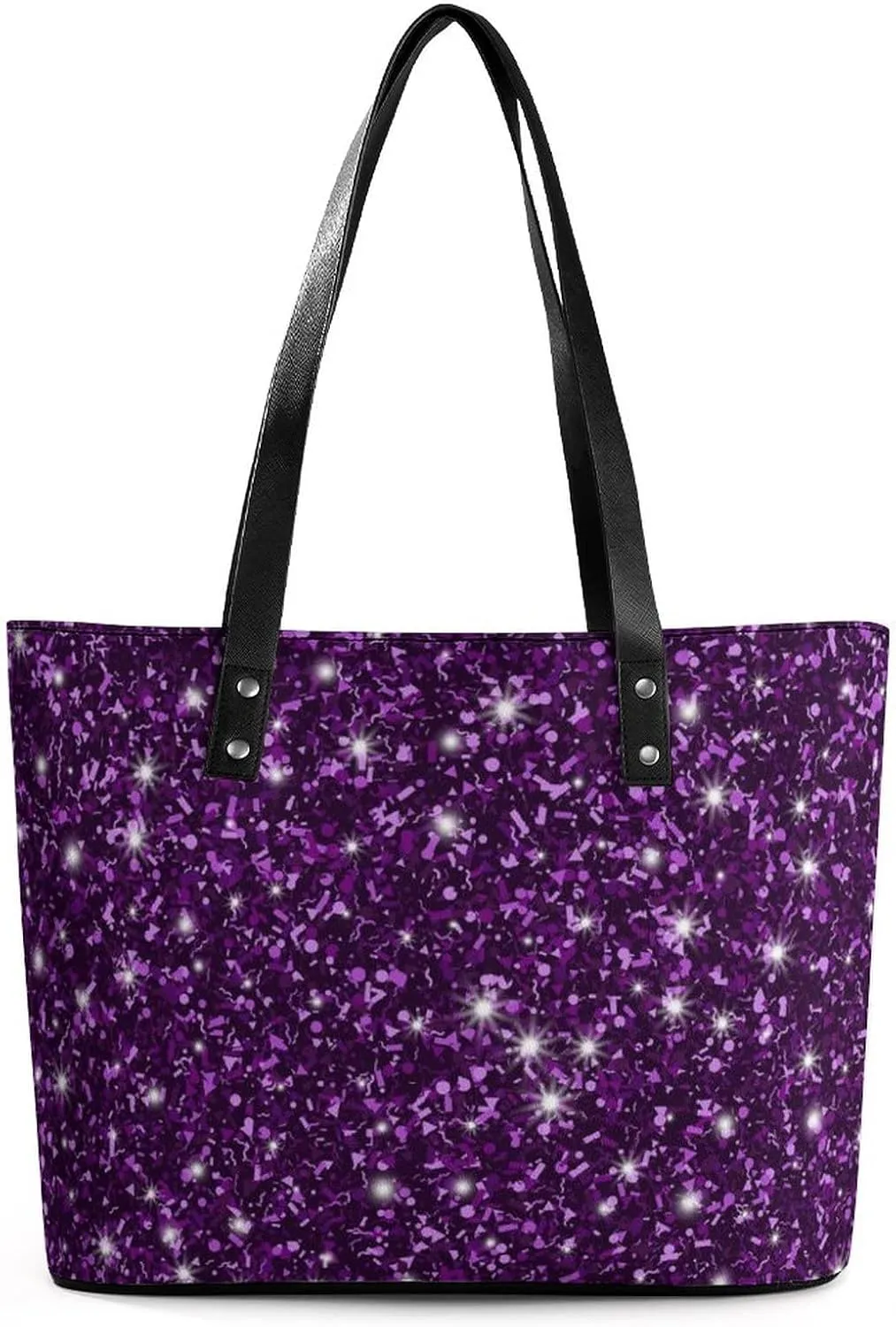 Large Tote Bag Fashion Portable Handbags With Zipper For Women And Men