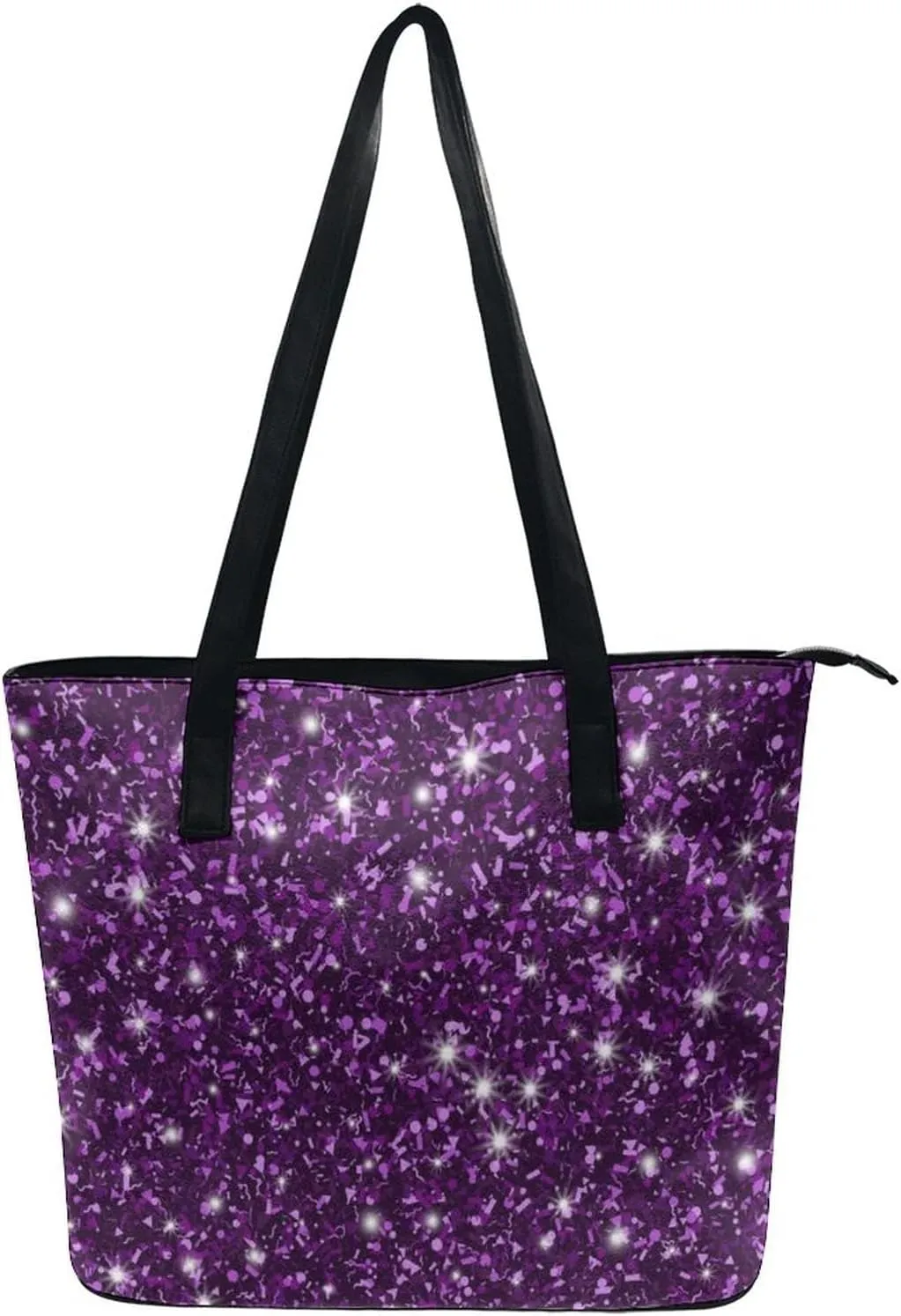 Large Tote Bag Fashion Portable Handbags With Zipper For Women And Men
