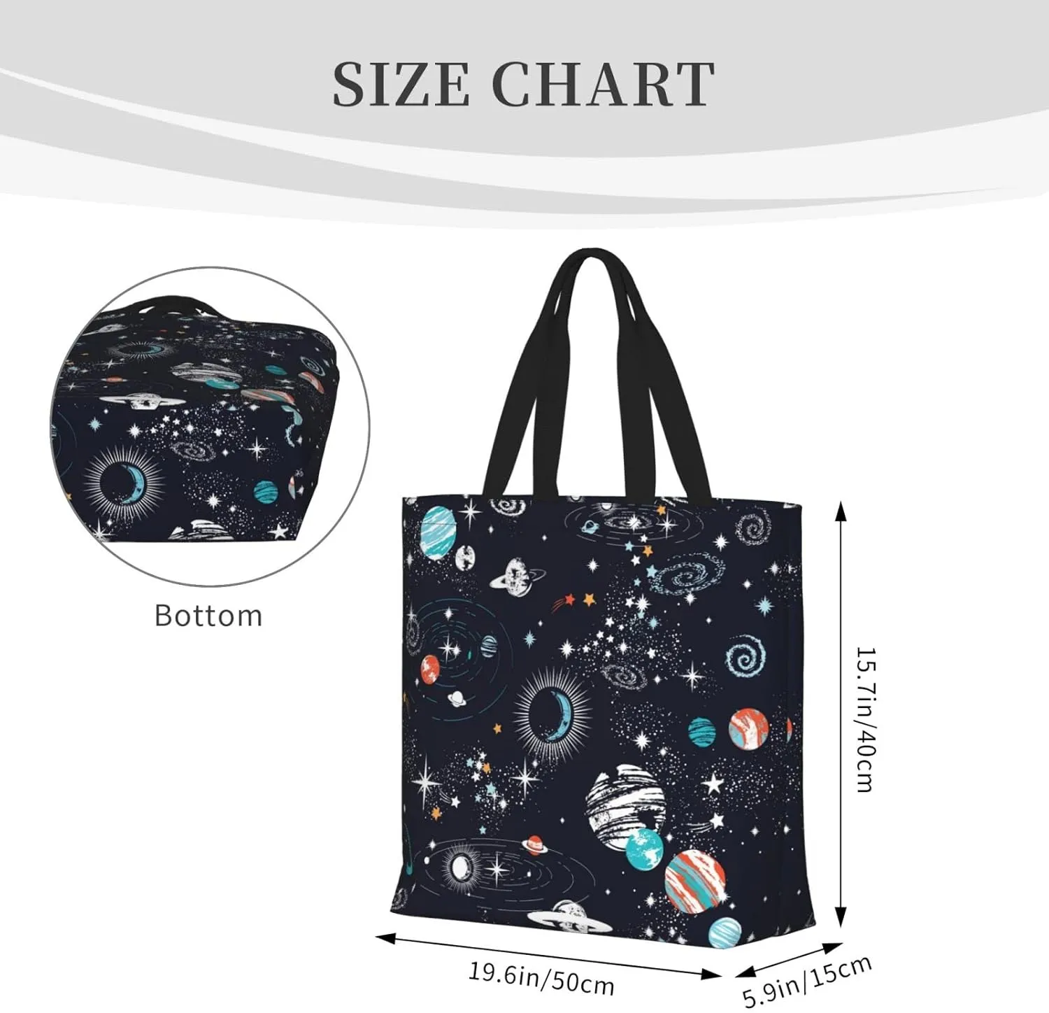 Large Tote Bag for Women Men,Reusable Beach Shoulder Bag Casual Handbag for Travel Shopping Grocery Work
