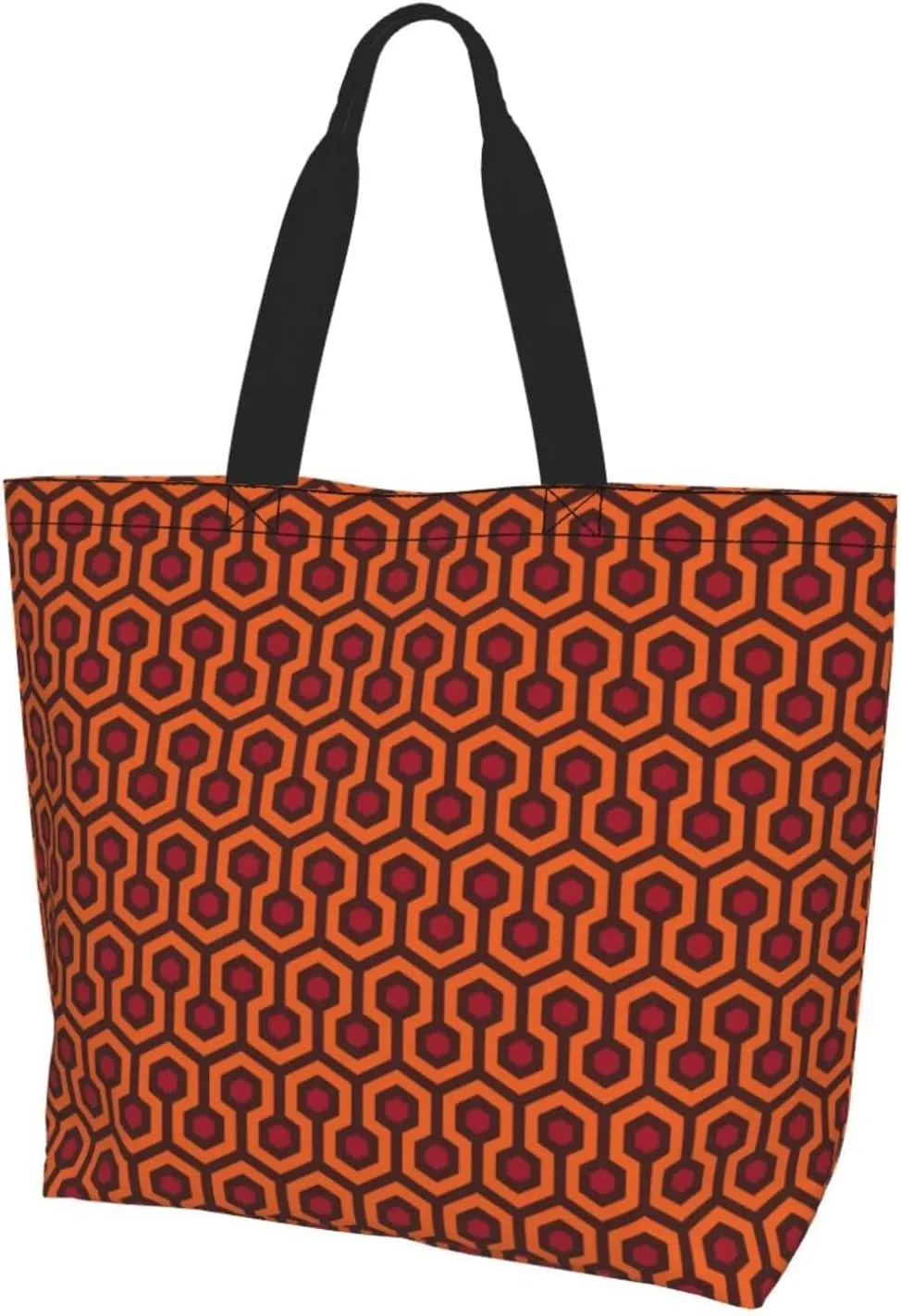 Large Tote Bag for Women Waterproof Reusable Shoulder Bag for Beach Travel Work and Grocery Shopping
