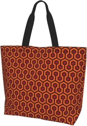 Large Tote Bag for Women Waterproof Reusable Shoulder Bag for Beach Travel Work and Grocery Shopping