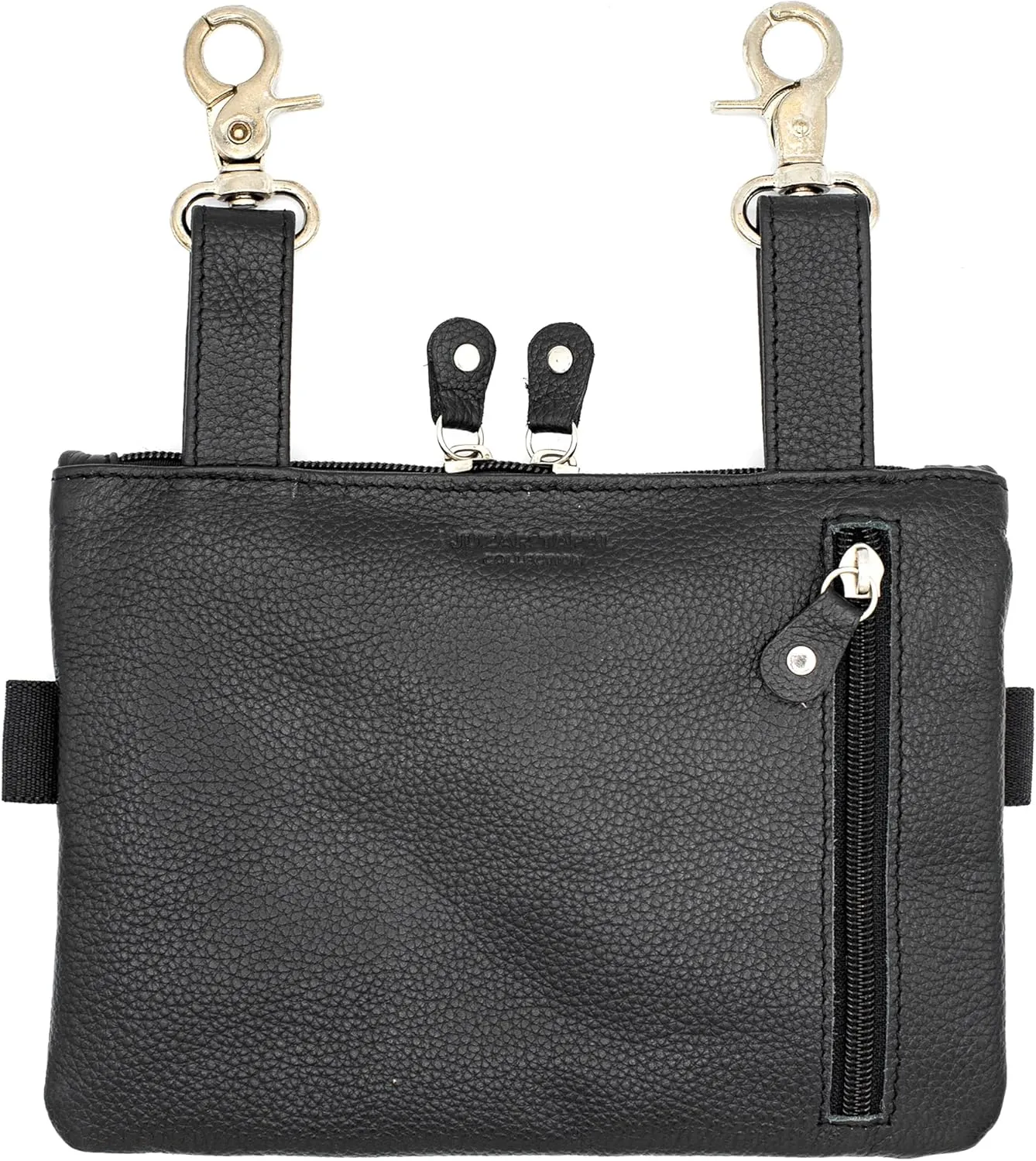 Leather Waist Bags, Leather Hip waist Belt Bag For Women, Leather Crossbody Bags For Women Clipon Leather Fanny Pack For Women Black