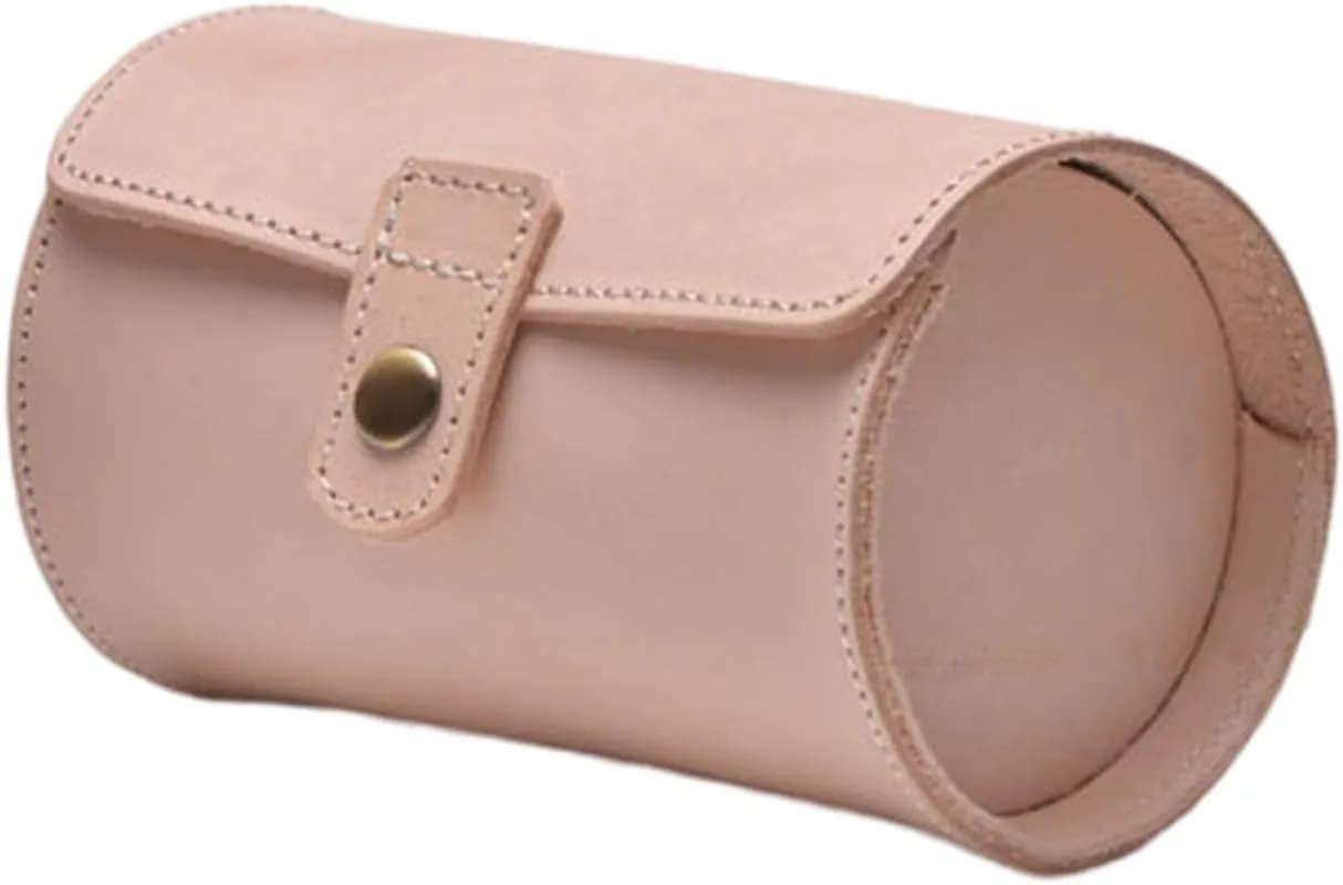 Leather Watch Display Box Stylish 2 Slot Watch Presentation Case Wristwatch Storage Container Practical Accessory Holder