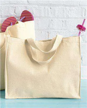 Liberty Bags Katelyn Gusseted Canvas Tote Bag - 8501