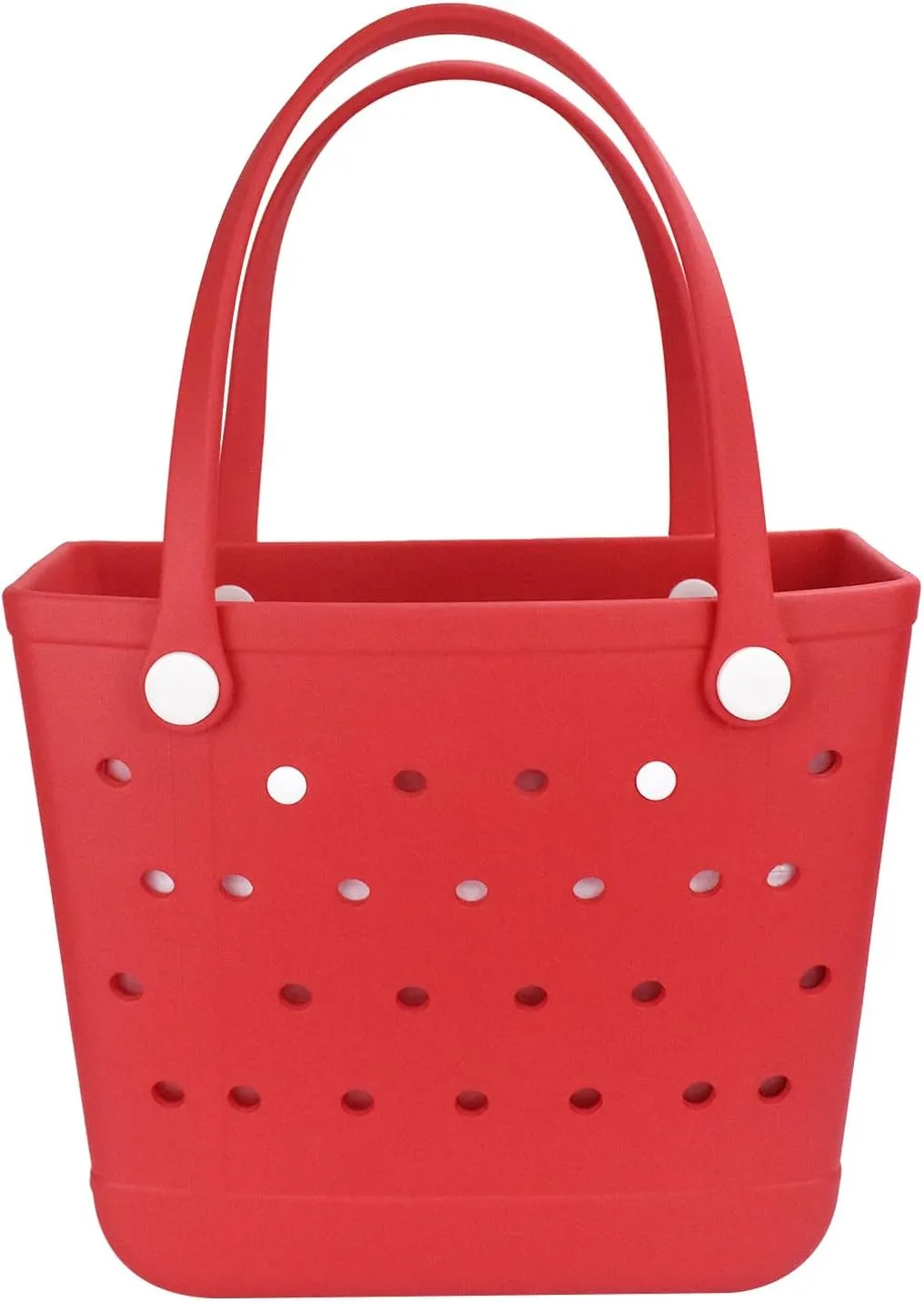 Lightweight Rubber Beach Bag X Large Tote Bag for Waterproof, Durable Open Handbag for Boat Pool Sports Gym