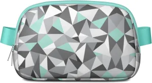 Lightweight Zipper Fanny Pack for Women – Water-Repellent Mini Everywhere Crossbody with Adjustable StrapFashion Pattern Belt Bag for Teen Girls Cute Trendy Stuff Travel Essentials waist bag.