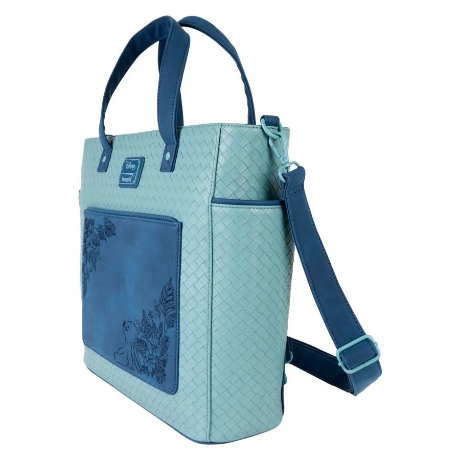 Lilo & Stitch - Stitch Embroidered Convertible Tote Bag - PRE ORDER