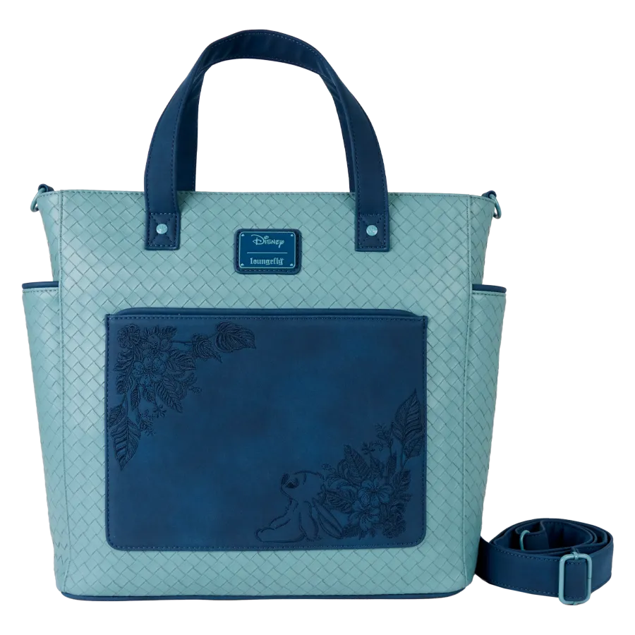 Lilo & Stitch - Stitch Embroidered Convertible Tote Bag - PRE ORDER
