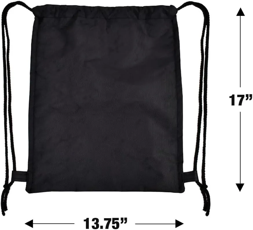LOGOVISION Lord of The Rings Mordor Drawstring Backpack Sports Bag Sackpack 17" x 13", Perfect for Gym, Yoga or Practice