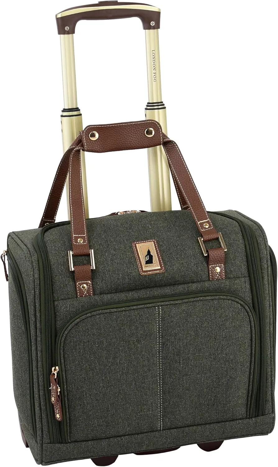 London Fog Wallington Moss 15" Under The Seat Bag