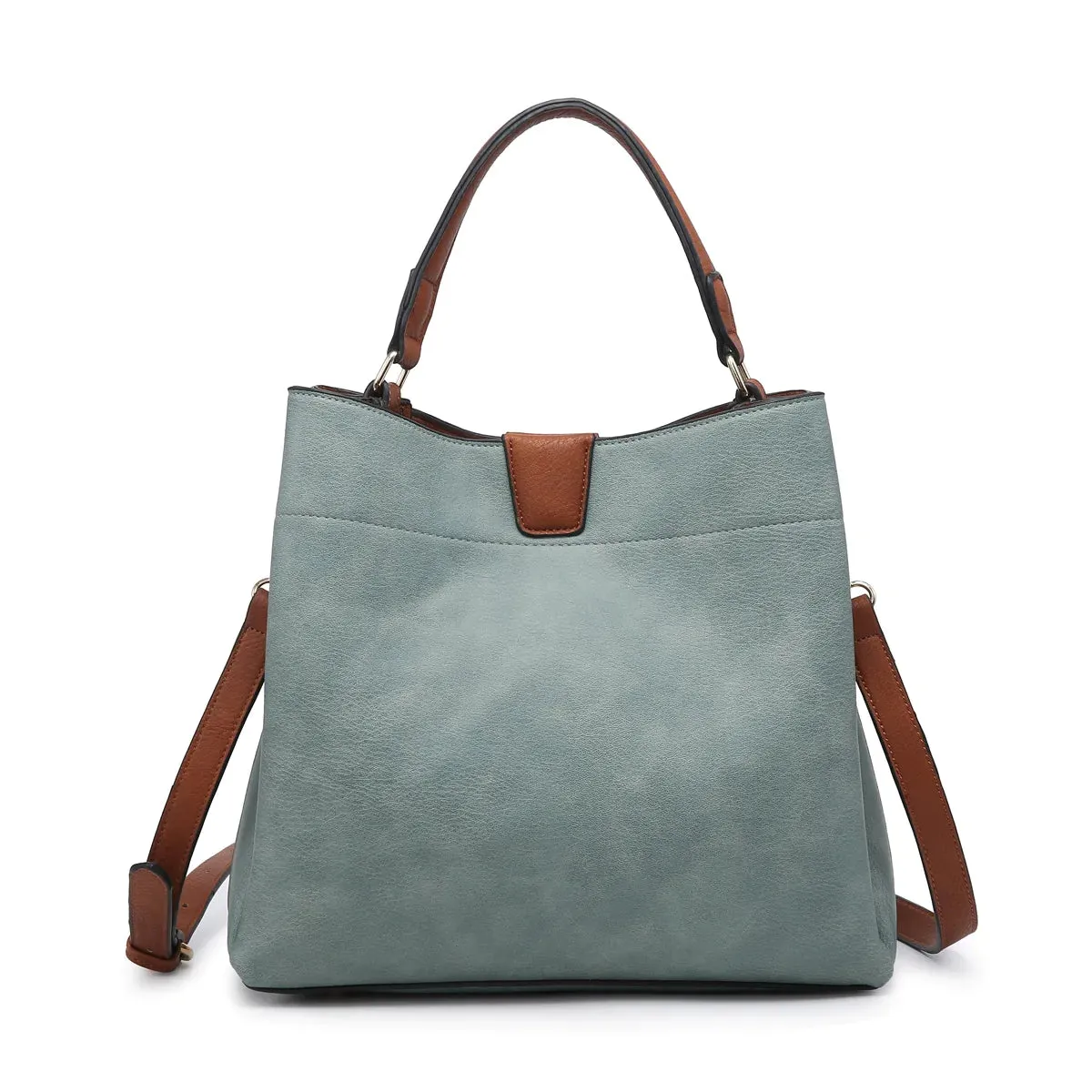 M1951 Three Compartment Satchel w/ Zip and Inner Slip Pockets