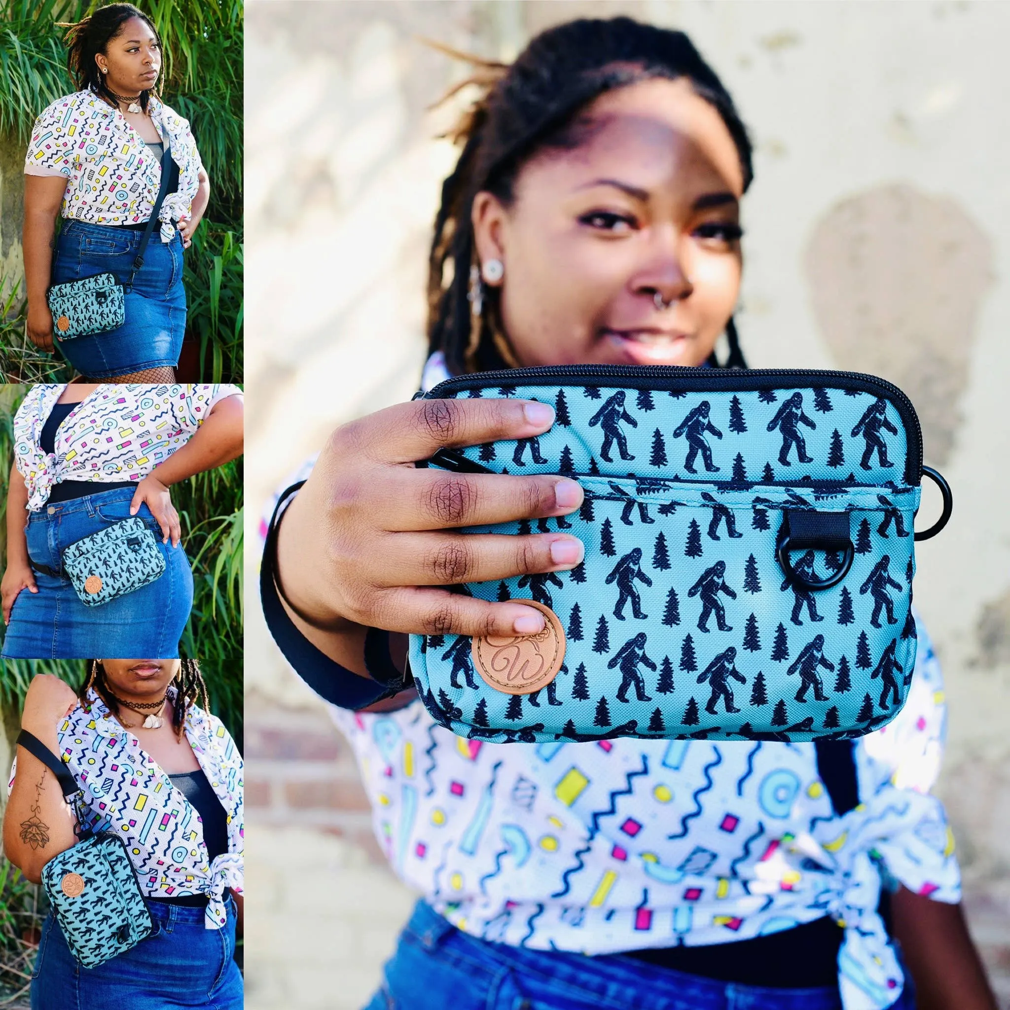 Magenta 3-in-1 Bag
