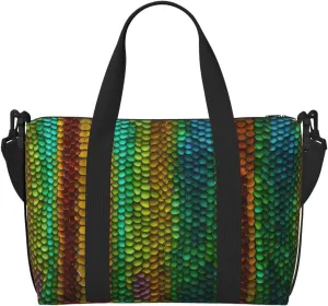 Magical Pattern Print Versatile Travel Duffel Bag,The Companion For Business And Personal Trips