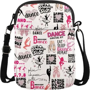 MAOFAED Dancer Gift, Dancer Crossbody Bag, In My Dance Era, Dance Lover Gift, Ballet, Gymnastic, Dance Teacher Gift
